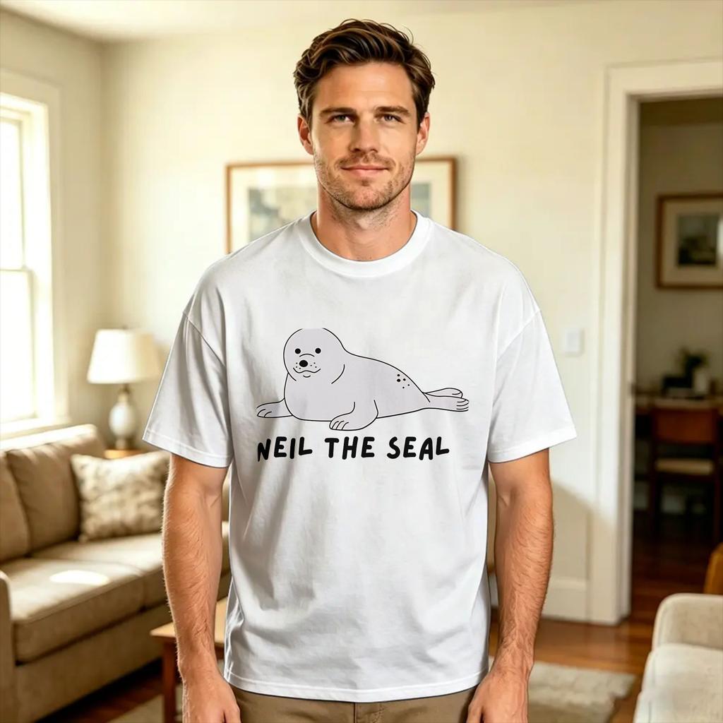Seal Dons Approval T Shirt Beach Y2K Basic T Shirts Pure Cotton Fashion Tshirt For Unisex Pattern Tees