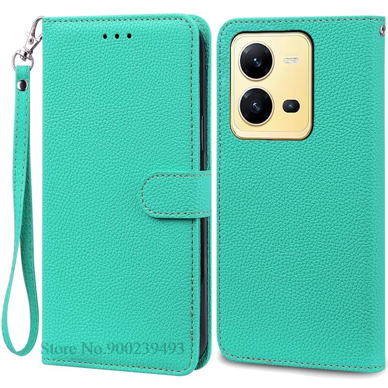 Для Vivo X80 Lite чехол Роскошный кожаный кошелек флип чехол для Vivo X80 Lite 5G чехол Силиконовый чехол для Vivo X80 Lite Fundas Shell