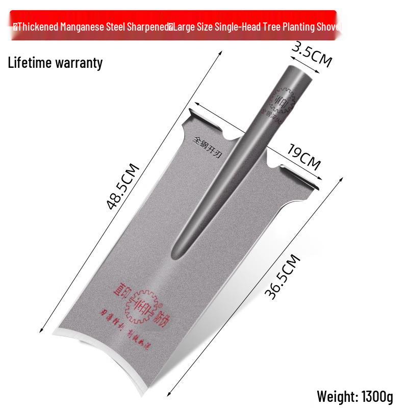Военная камуфляжная заостренная лопата - Садовый инструмент из марганцевой стали для копания, рыхления почвы и посадки деревьев