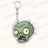 Ключевые брелоки для аксессуаров из видеоигры Plants Vs Zombies Сумка Подсолнух Горохострел Садовая Война Брелоки Украшения Для Фанатов Игроков Подарки