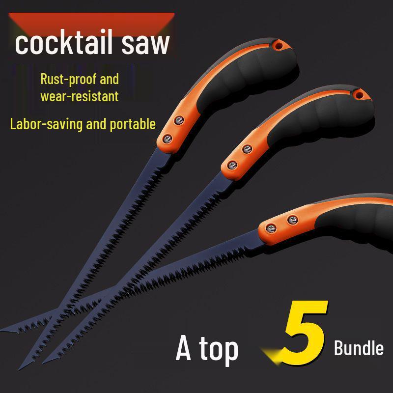 Ручная пила из марганцевой стали для деревообработки, садоводства и бытового использования