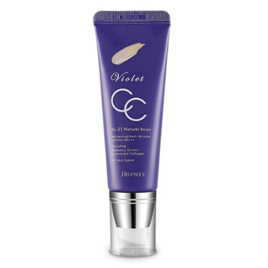 Крем Deoproce Violet CC №13/№/21/№23 SPF50+ PA+++ 50г