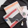 New Herringbone Pattern Versatile Imitation Cashmere Scarf for Women Simple Casual Style Tassel Warm Shawl