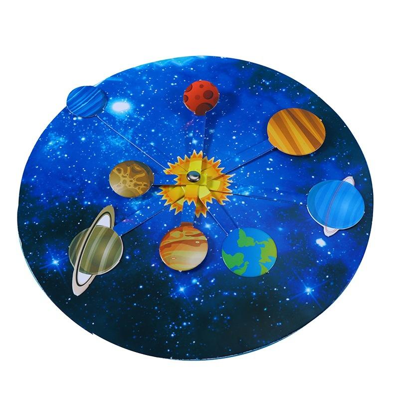 Набор «Сделай сам: Модель Солнечной системы» - Научный эксперимент, Игрушка для детей, STEM-образование, Технологическая головоломка, Игрушка для изучения планет для детей