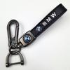 Metal Leather Keychain Car Key Pendant Key Ring Decor Car Sticker Fit For BMW G21 G30 G11 E90 F20 F10 F30 G20 F15 E36 E39 E46 E6 EV2