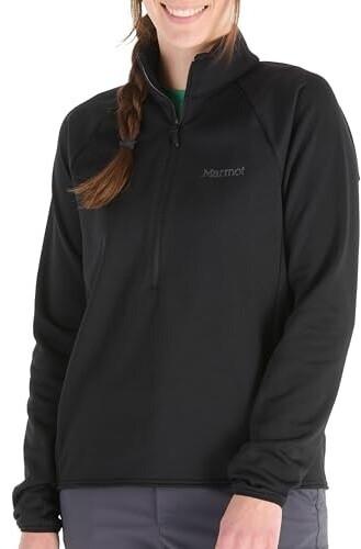 Куртка Marmot leconte fleece zip schwarz 001