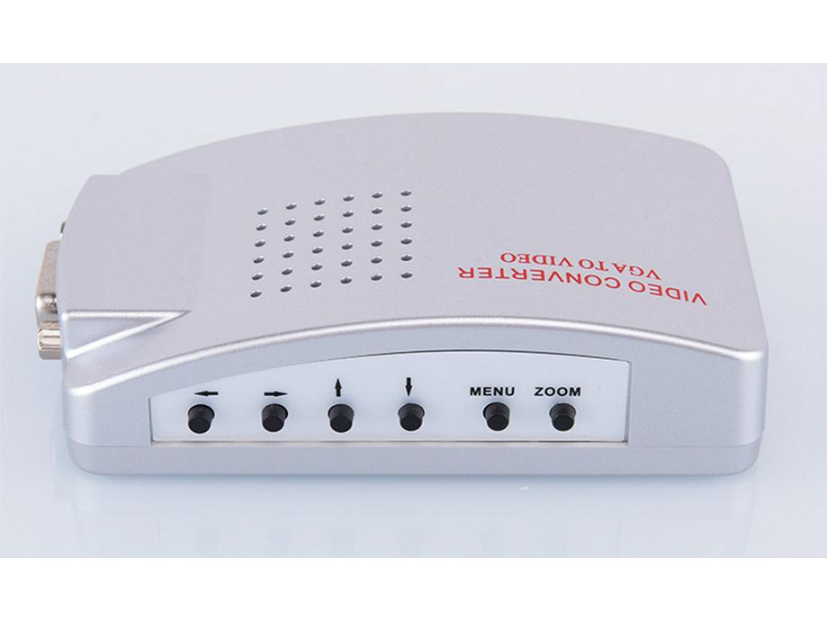 Видеоконвертер AV в VGA/BNC - Адаптер RCA для монитора