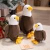 Simulation Eagle Doll Plush Toy White-headed Sea Eagle Vulture Doll Ornament Boy Soothing Doll