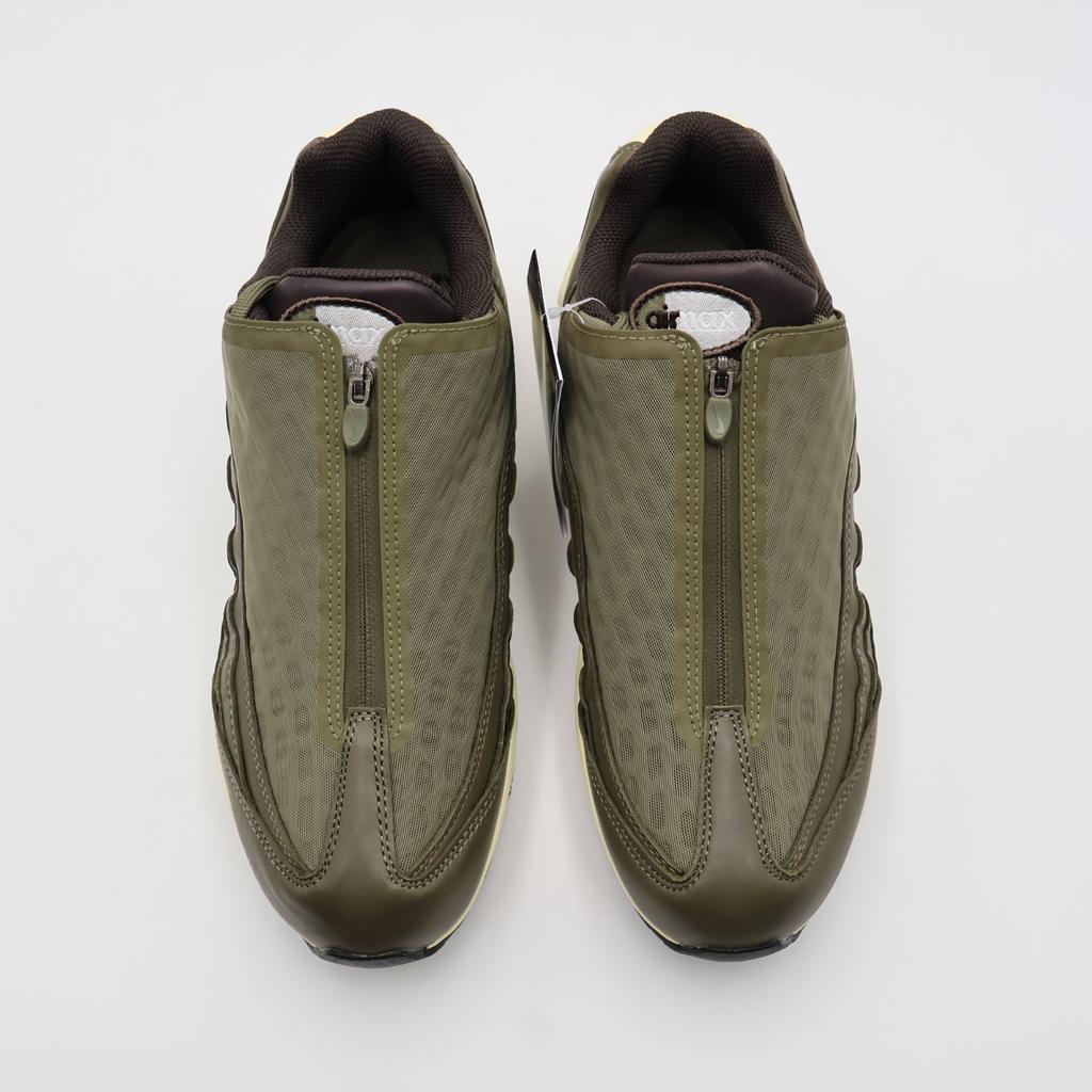 IQ3466-200 Nike Air Max 95 Big Bubble Zip "Medium Olive/Alabaster" (Мужской)