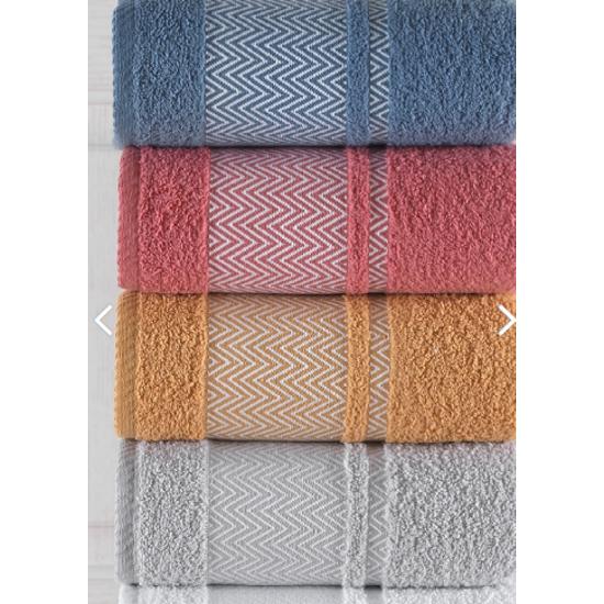 Leila Extra Yumuşak 50x85cm 5'li El Ve Yüz Havlu Seti | Pamuklu