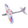 with LED Light Spinning Hand Paper Airplane USB Rechargeable Flight Glider Helicopter