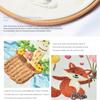 Animals Pattern Stitching Embroidered Starter Kit Cloth Embroidery New Cross Stitch Kits  Adults