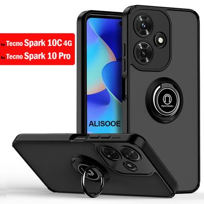 Чехол для Tecno Spark 10 Pro 10C Чехол с магнитной кольцевой подставкой Capa Чехол для Tecno Spark 10C 10 Pro Чехол