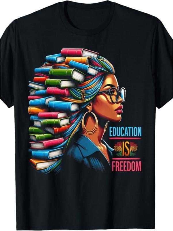 100% Made in the USA U.S.A., 180 grams of education is free, black teacher books