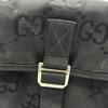 GUCCI 643858 Off the grid Messenger GG Nylon Bag Shoulder Bag Black/SilverHW