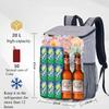 Outdoor Thermal Cooler Backpack Bags Insulated Leakproof Lunch Bag Camping Drink Refrigerator Picnic Food Fresh Keeping Bag