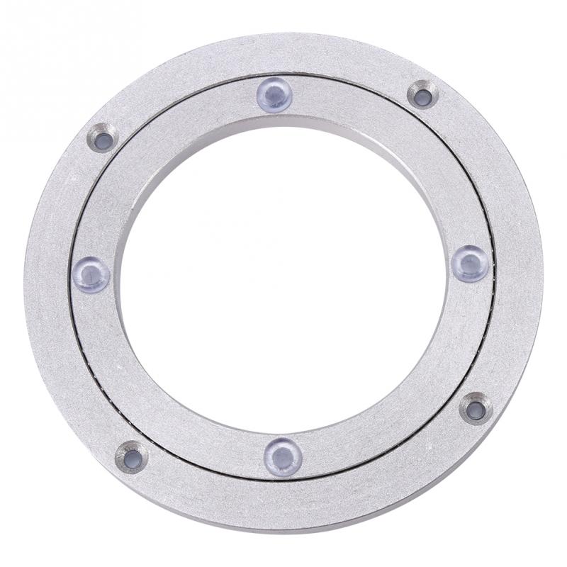 4/6/8/10 Inch Rotating Heavy Duty Turntables Dining Table Bearing Aluminium Alloy Turntable Bearing Kitchen Gadgets Table Tool