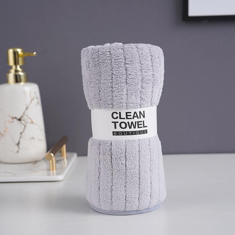 Coral Fleece Face Cloth For Daily Care Soft Absorbent Adults Gift Home Use
