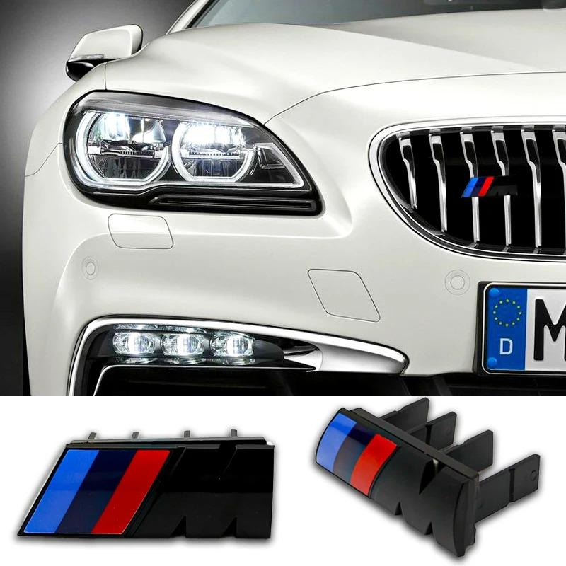 3D ABS Значок-эмблема на переднюю решетку автомобиля Для BMW Логотип M X1 X2 X3 X4 X5 X6 F48 G01 E84 E83 F39 F10 F30 G11 G07 G86 G80 G60 E60 E46