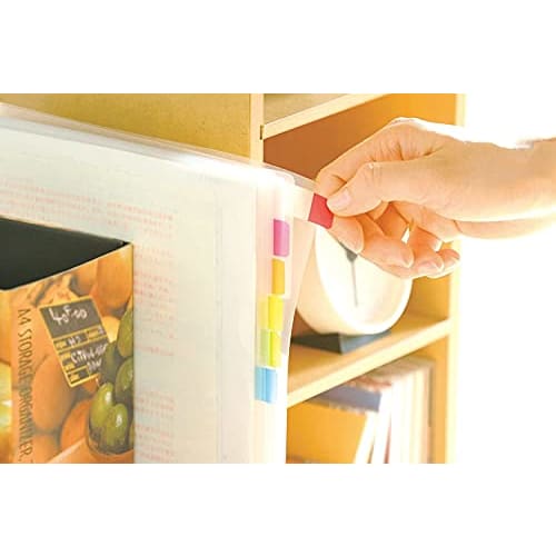 Post-it Film Sticky Notes Super Durable Thick Pink Green Orange 40 X 18 Mm 10 Sheets X 3 Pads 686S-2