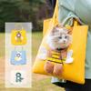 Cute Bee Pet Outdoor Bag Lion Cat Shoulder Bag Creative Cat Bag