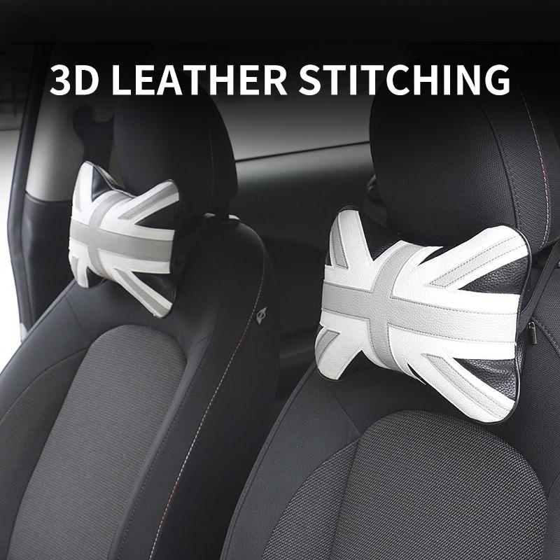 Подушка для шеи автомобиля, подголовник для сидений автомобиля для Mini Cooper F56 R56 U25 F55 F60, универсальная подушка безопасности для костей