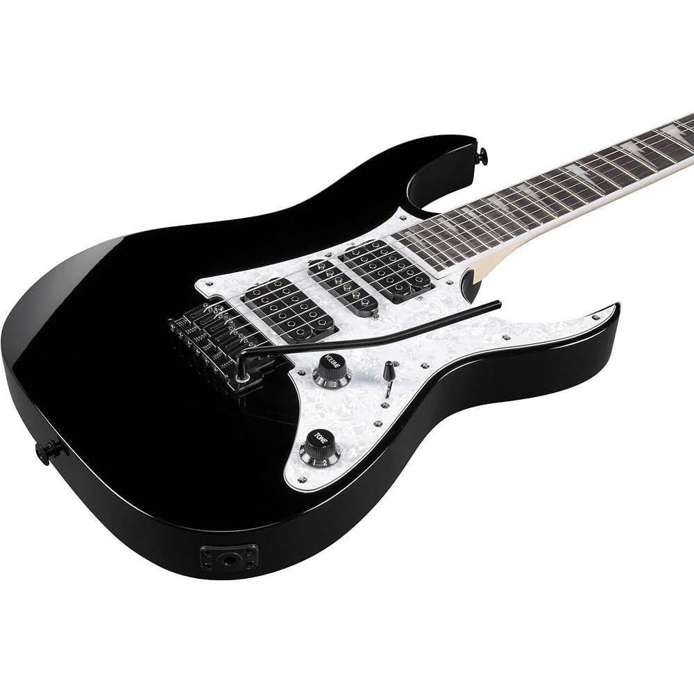Ibanez RGV250 BK Black Beginner's 14-Piece Set [Rechargeable Mini Amplifier Included] Electric Guitar Stratocaster Type RG Standard Ibanez