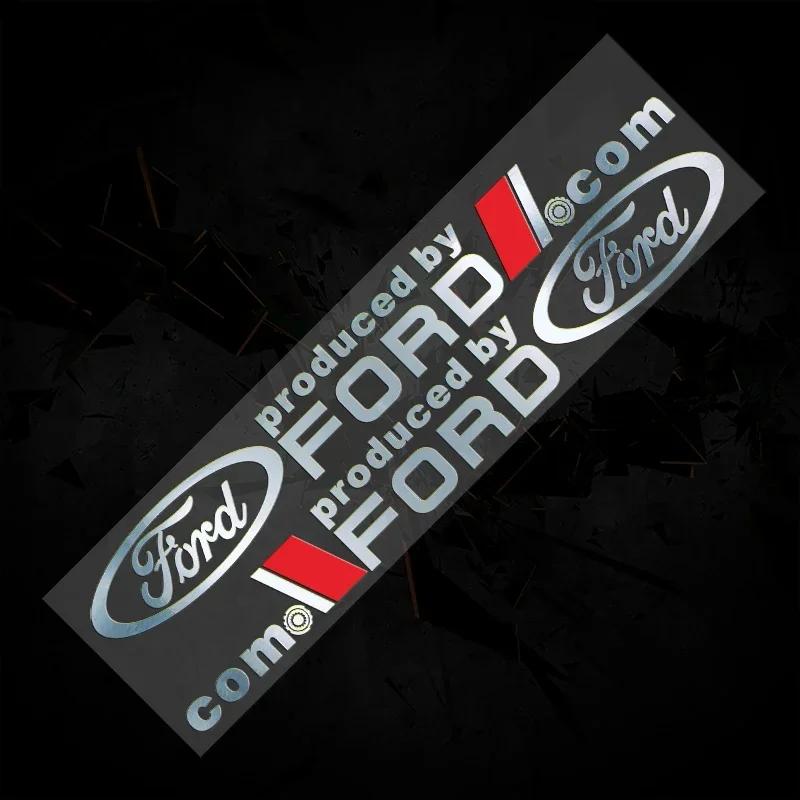 Car Stickers Body Decoration Reflective Badge Decal for Ford Fiesta Escape Kuga Explorer F150 Edge Fusion Mondeo Focus Ecosport LL32