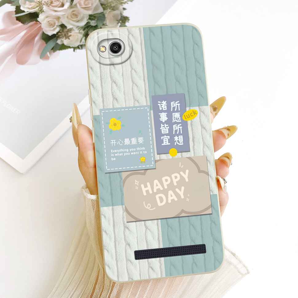 For Xiaomi Redmi 4A Casing Soft Silicone Cute Girl Moon Painted For Xiaomi Redmi 4A 4 A Redmi4a Mobile Phone Cases Covers
