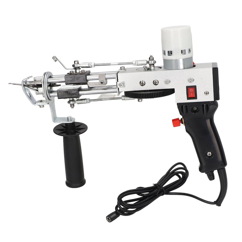 Tufting Gun Black Overvoltage Overcurrent Protection Simple Operation Tufting Gun Kit for DIY