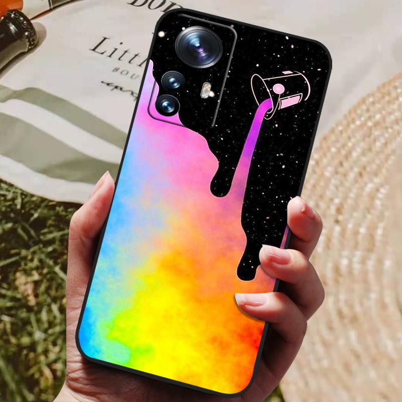 Роскошный силиконовый чехол для телефона Xiaomi 12T/12T Pro с различными узорами