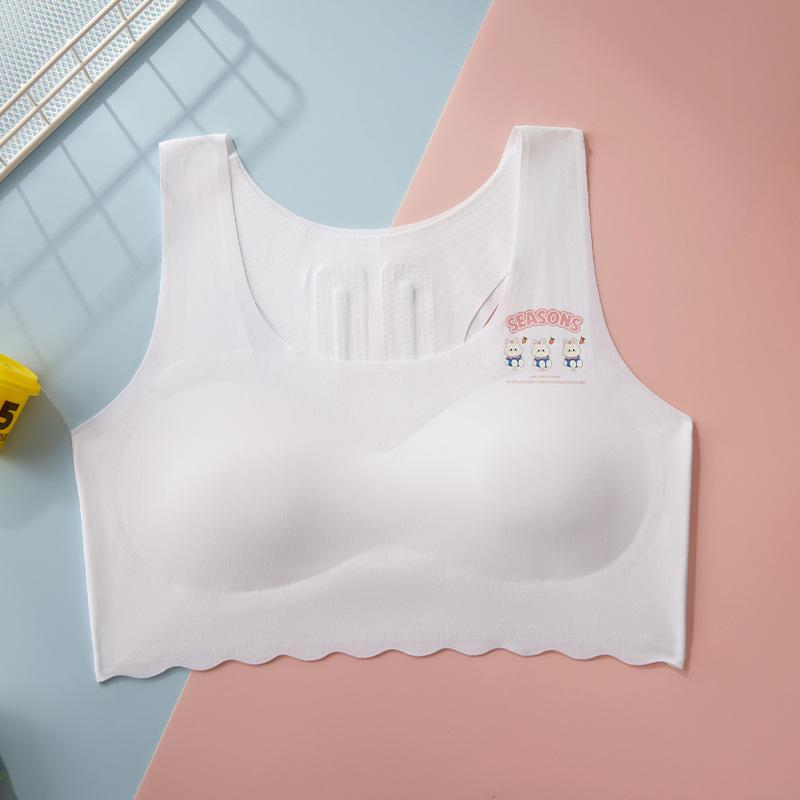Girls' Development Period Thin Corrected Hunchback Vest Breathable Elastic Girls' Bra