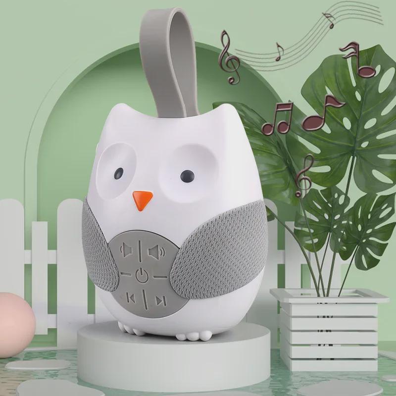 Успокаивающая музыкальная игрушка «Сова» для новорожденных с белым шумом