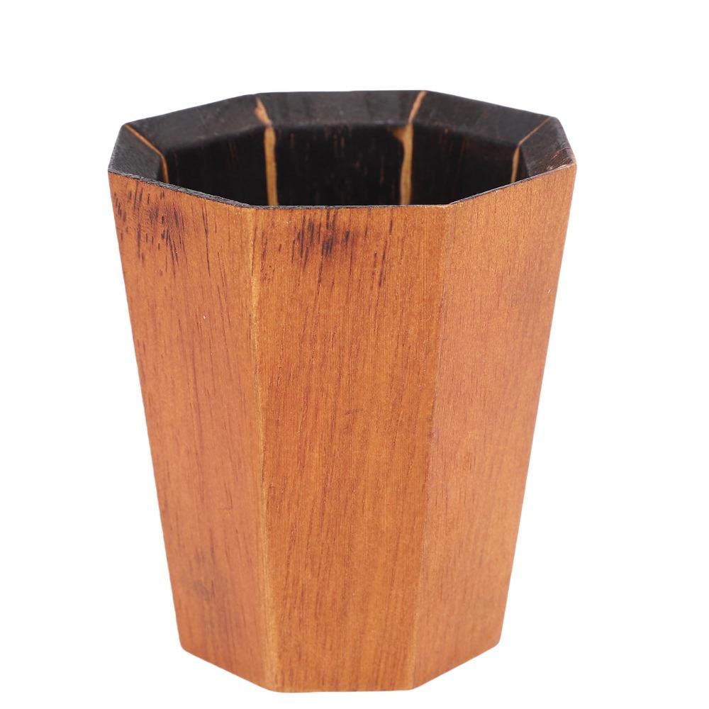 Practical Water Cup 300ml Coffee Cup Decorative Water Mug Wooden Mug Camping Trip
