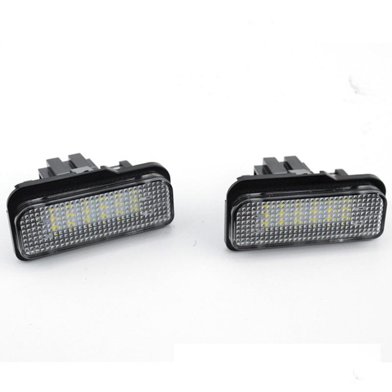 Mercedes-Benz LED License Plate Light for W203/W211/W219/R171 Compatible with Cross-Border Use