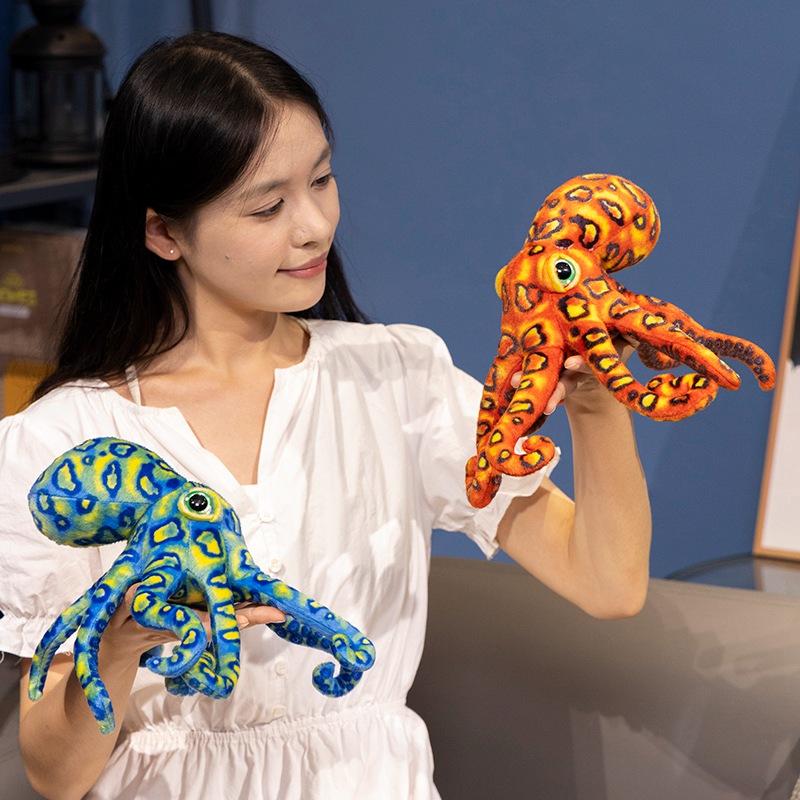 Имитация осьминога плюшевая игрушка милые мягкие морские животные куклы осьминоги реалистичные игрушки осьминоги подарки