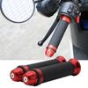 1-Pair Anti-Slip Motorcycle Handle Grips Rubber Bicycle Mountain Bike Comfortable Handlebar Replacement
