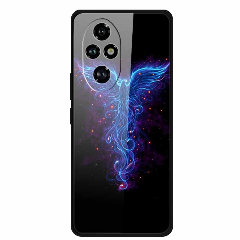 Tempered Glass Case For Honor 200 Pro Case Hard Phone Back Cover Soft Bumper For Honor 200 Pro Case Honor200 Pro 200Pro Bag Capa