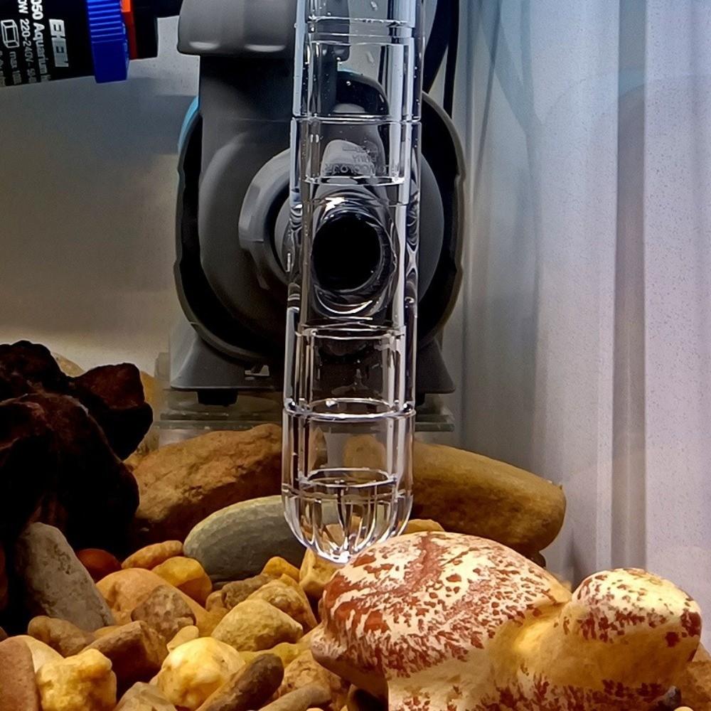 Transparent Aquarium Drain Pipe Cap Breathable Fish Tank Filter Strainer Cap Aquarium Filtration