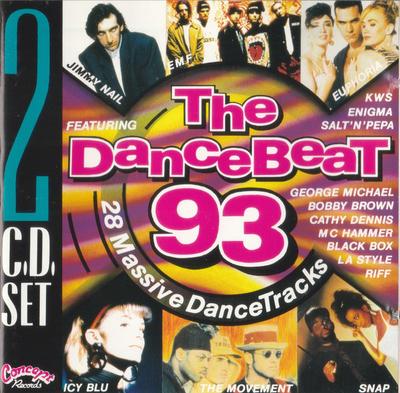 CD РАЗНЫЕ ИСПОЛНИТЕЛИ - Dancebeat 93 CC0261CD Concept Records 1992 Австралия Танцевальная и Электронная Музыка Б/У