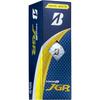 Мячи для гольфа Bridgestone TOUR B JGR Жемчужно-белые, упаковка 12 шт., модель 2025 года