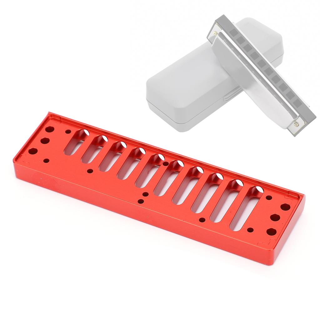 Гребенка для губной гармошки HOHNER SP20 Алюминиевый сплав 10 отверстий Блюз Части музыкального инструмента