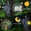 Fairy Garden Solar Light Solar-powered Dragon Statue Garden Ornament with Led Glow Weather-resistant Resin Fantasy Decor Outdoor