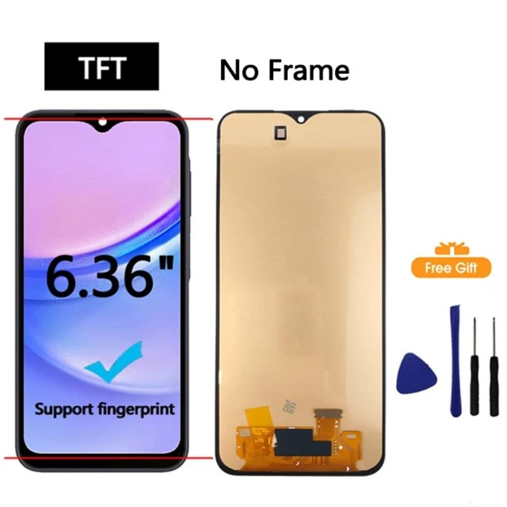 6,5-дюймовый AMOLED-дисплей для Samsung Galaxy A25 5G, ЖК-дисплей, сенсорный экран, сборка дигитайзера для замены экрана Samsung A256E A256B A256U