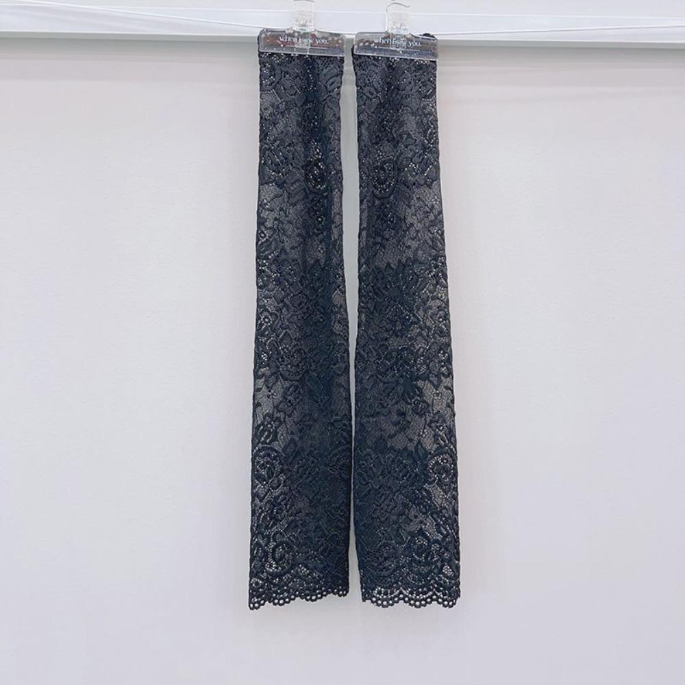 Защита от солнца Солнцезащитный рукав Анти-УФ велосипедные перчатки Тонкие кружевные рукава Ice Silk Лето