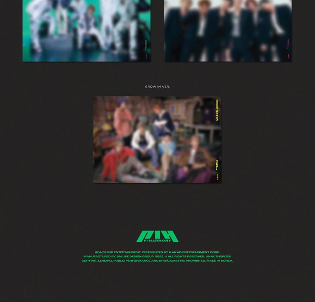 P1Harmony [SET IN] 5th Mini Album