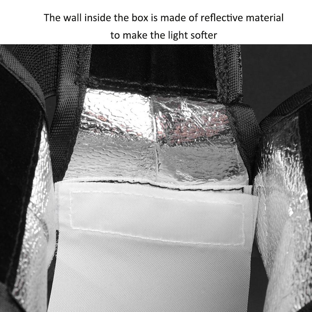 30см Восьмиугольный Софтбокс для Крупного Плана Мини Универсальный Софтбокс Компактная Световая Панель Софтбокс Складной Диффузор Мягкий Фильтр
