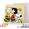 I Love Painting Peanuts DIY PAINTING 25 X 25 Cm, Snoopy March