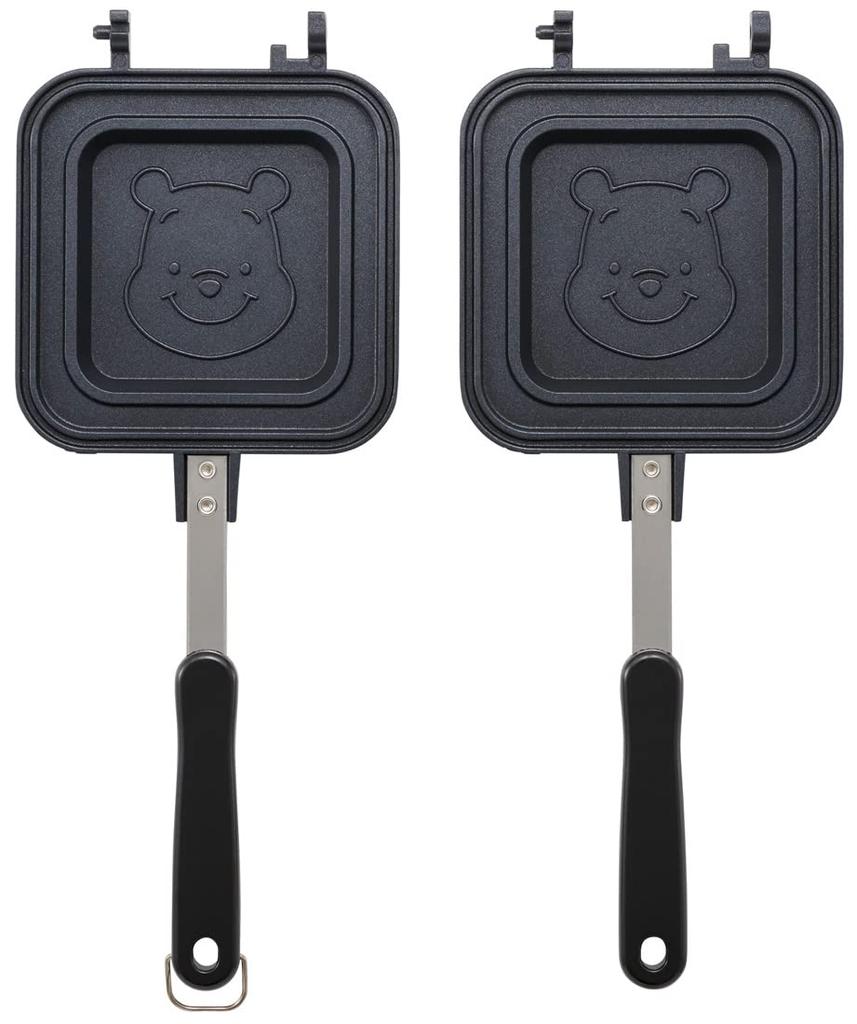 Skater Hot Sand Maker Cute Baked Direct Fire Aluminum Disney Winnie the Pooh Easy To Clean ALHOS1-A