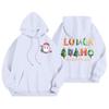 Women's Casual Long Sleeve Pullover Christmas Printed Hooded Sweatshirt With Pockets